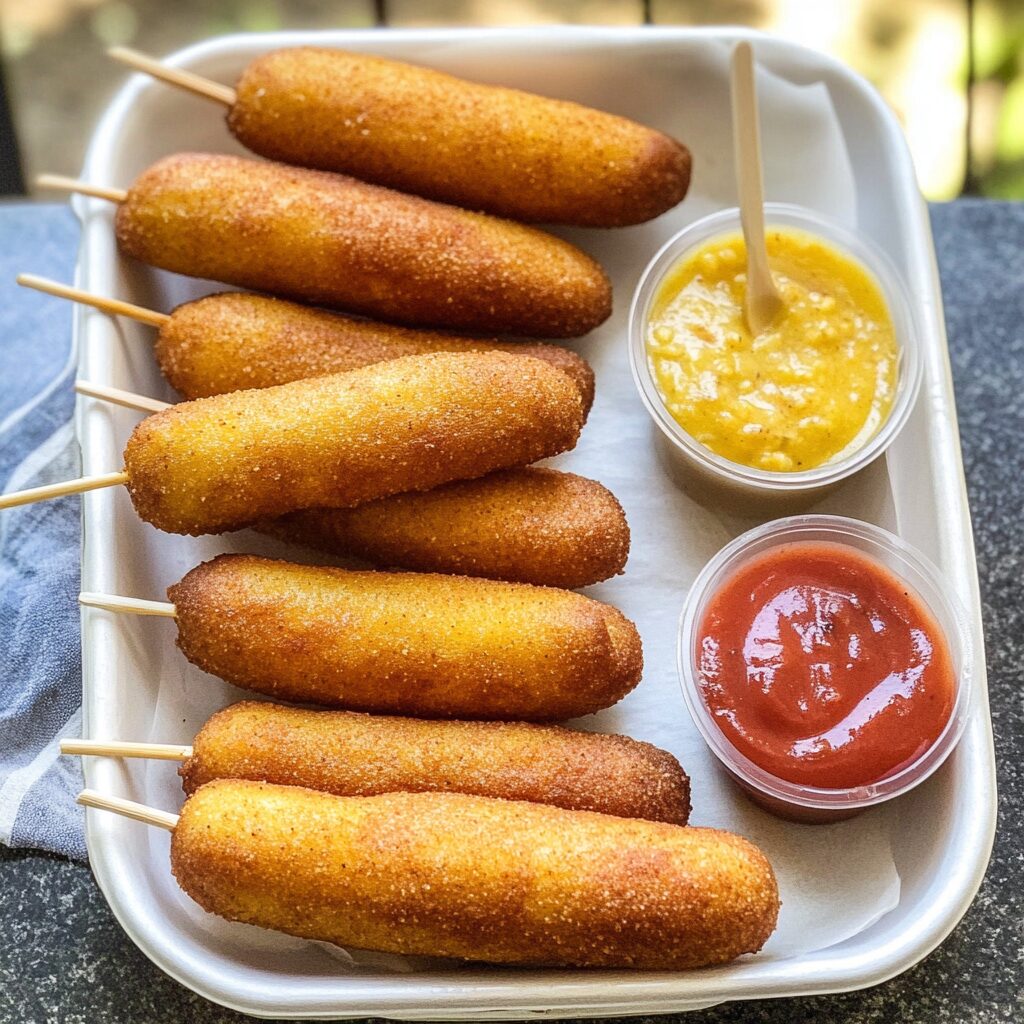 Homemade Corn Dogs A Crispy, Golden Delight