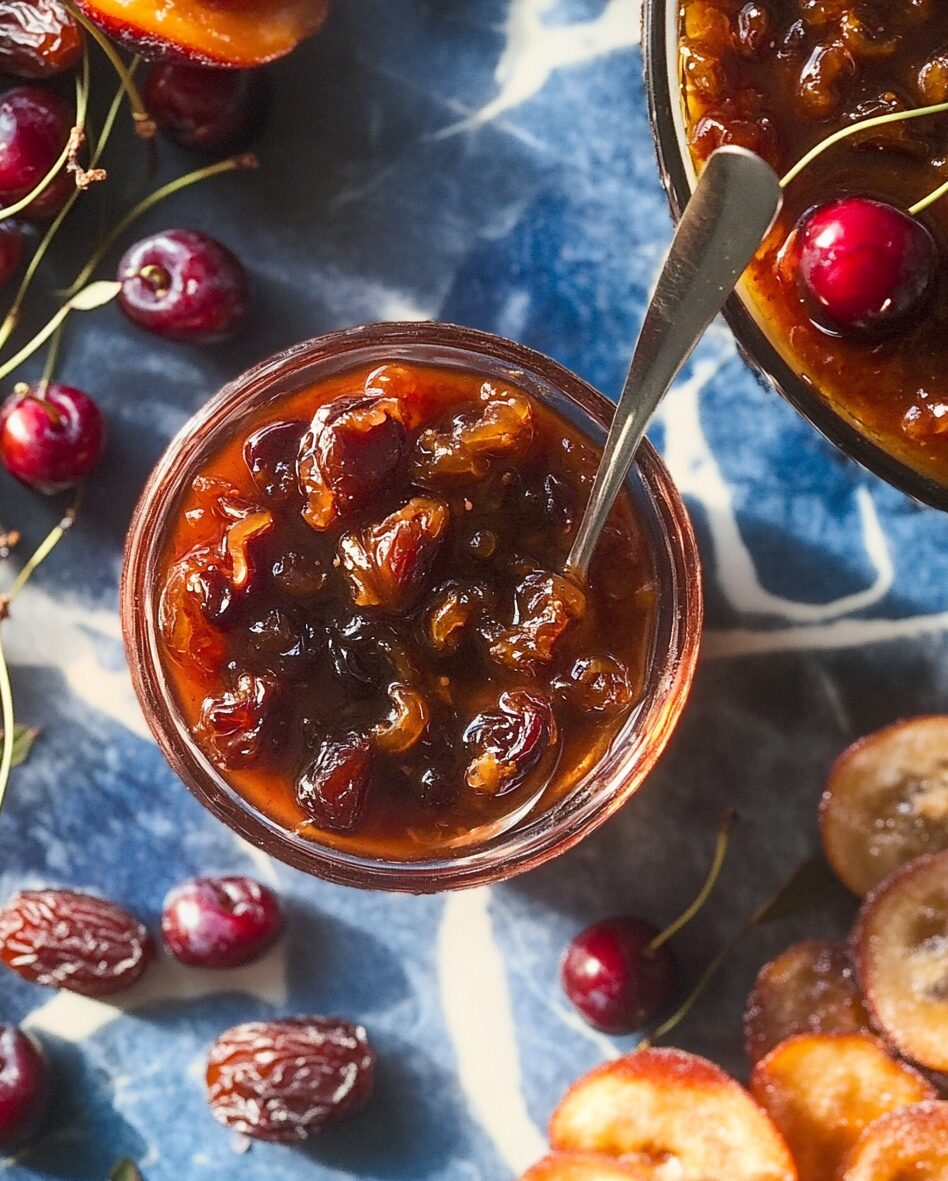 Date and Dried Cherry Mostarda