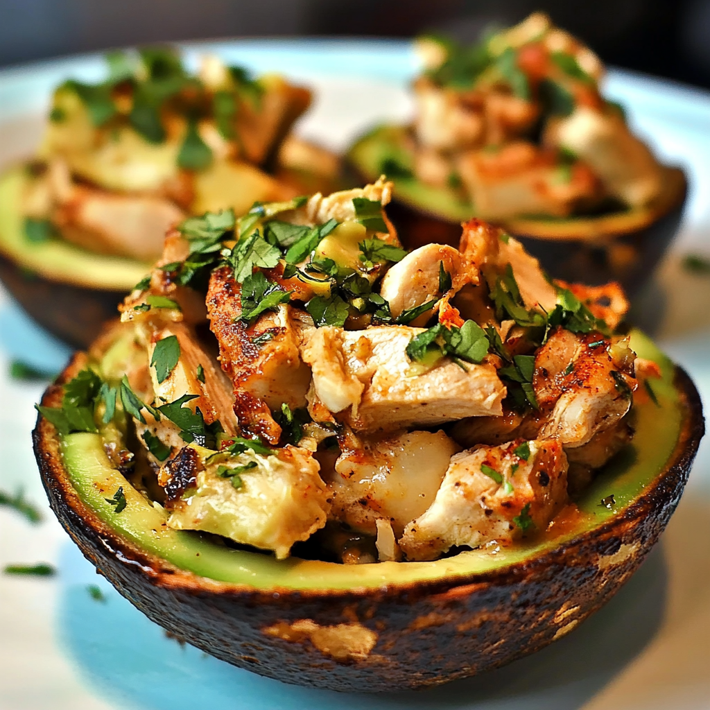 Mexi-Chicken Avocado Cups A Flavorful and Healthy Appetizer