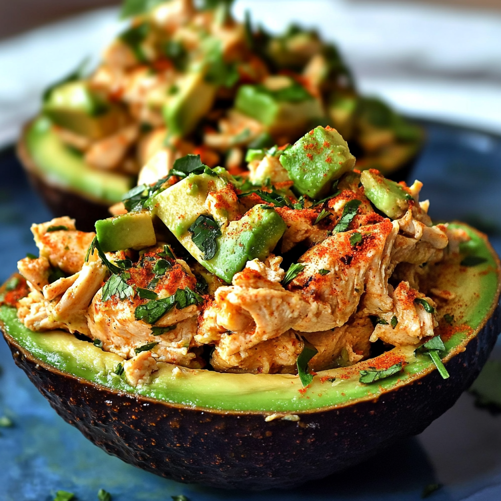 Mexi-Chicken Avocado Cups A Flavorful and Healthy Appetizer