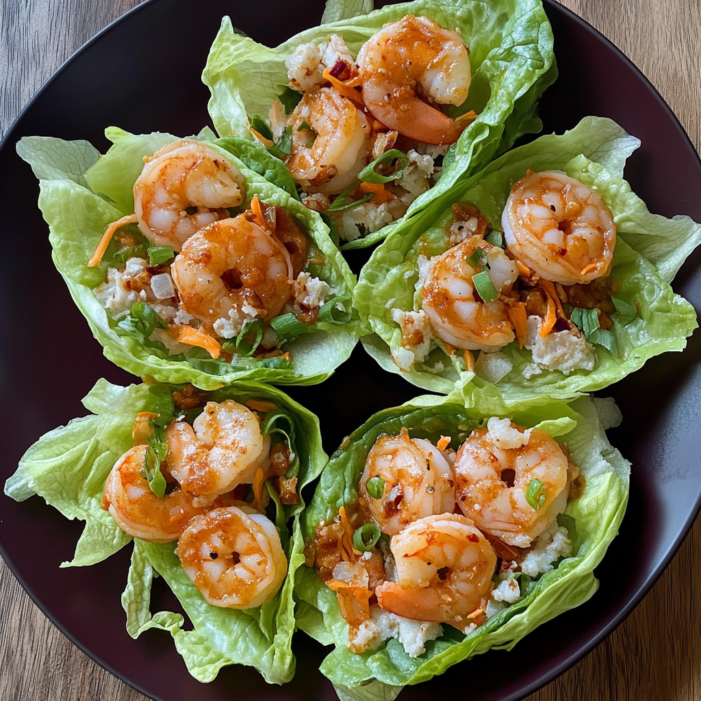 Shrimp Lettuce Wraps A Fresh, Healthy, and Flavor-Packed Delight