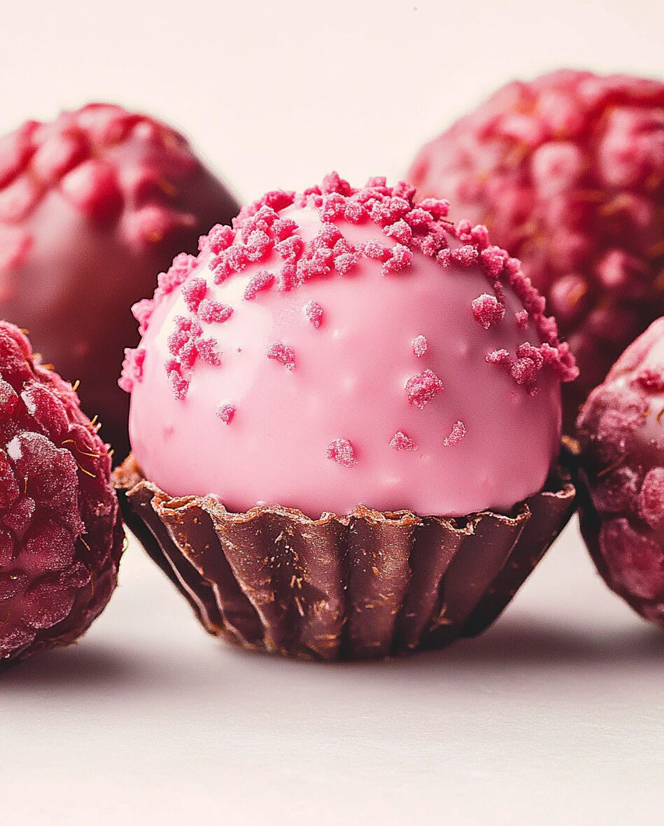 Raspberry Truffles