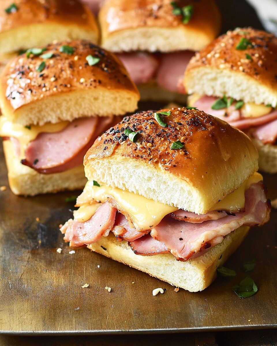 Ham and Cheese Sliders