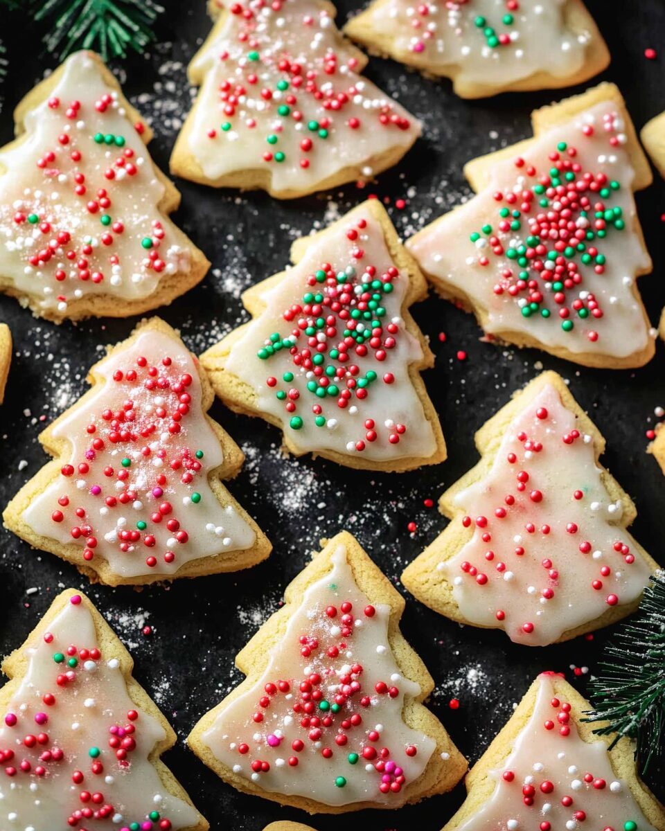 Christmas Sprinkle Cookies