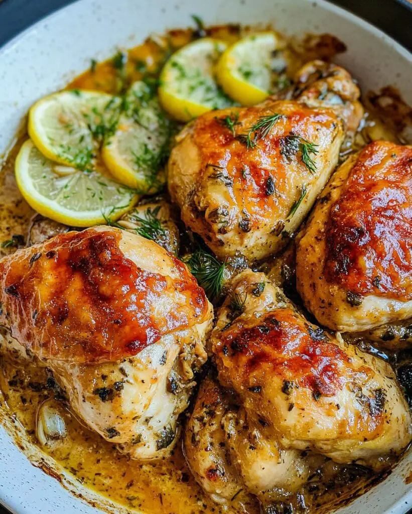 Baked Lemon Butter Chicken