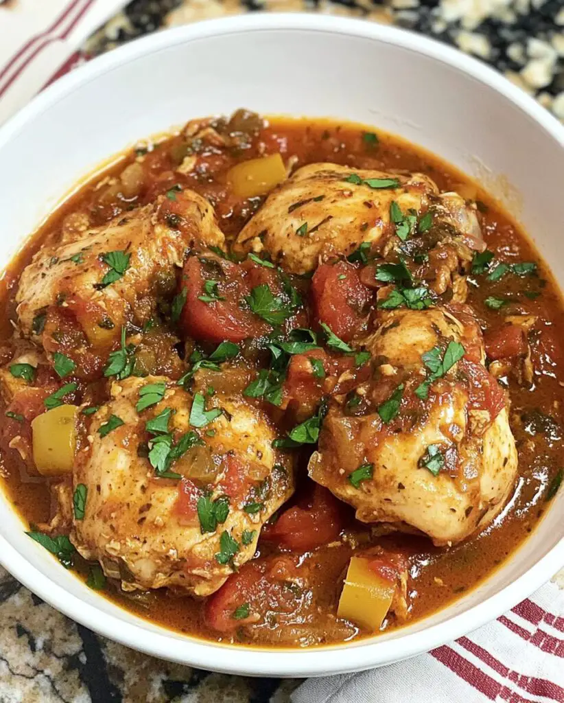Instant Pot Chicken Cacciatore