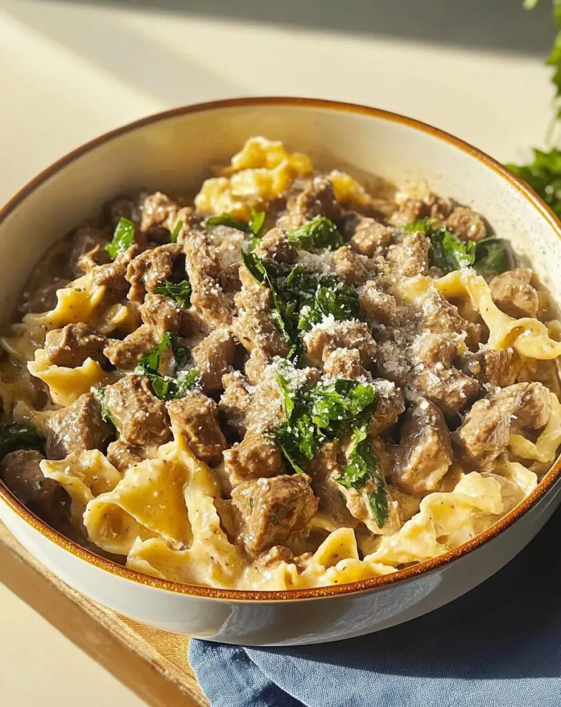 Simple Beef Stroganoff