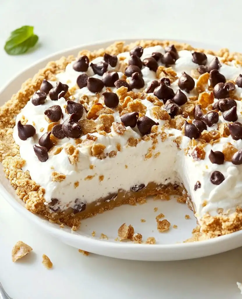 No-Bake Cannoli Pie