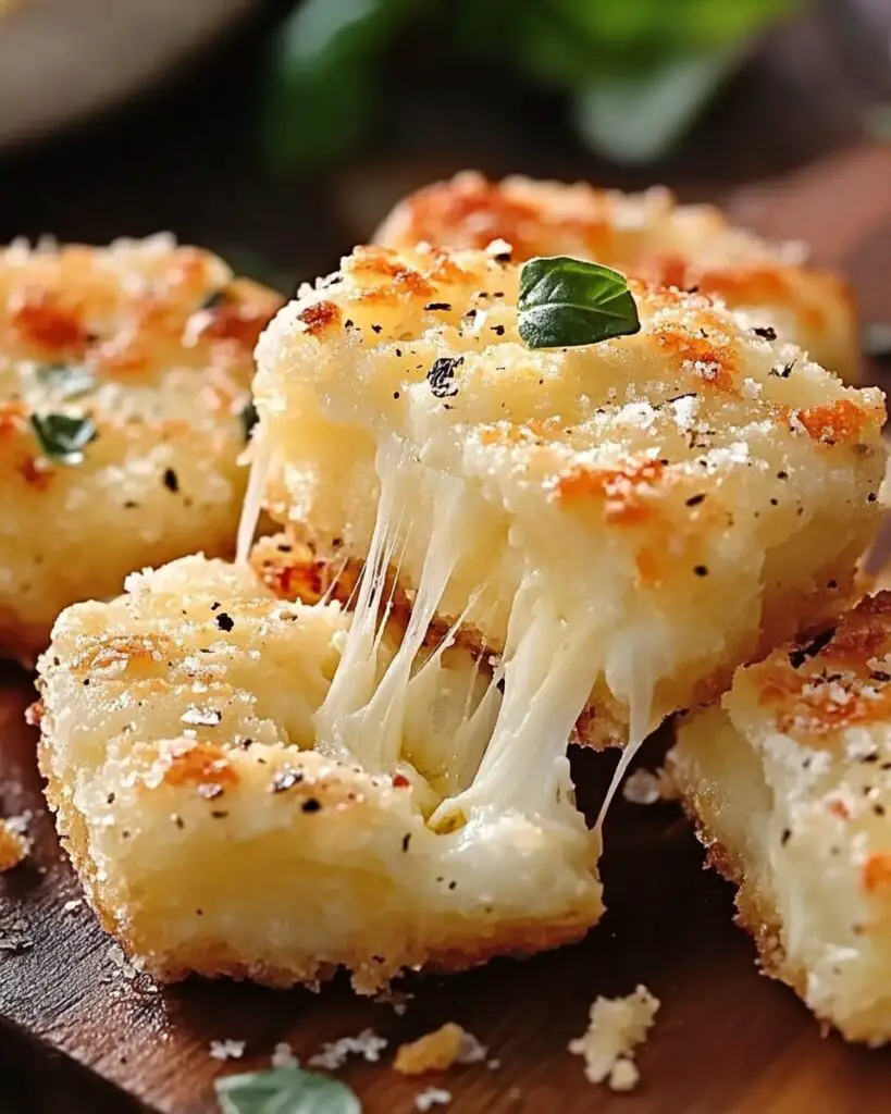 Cheesy Parmesan Mozzarella Bites