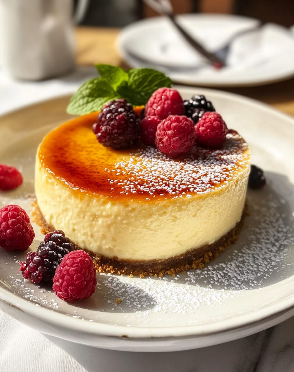 Crème Brûlée Cheesecake