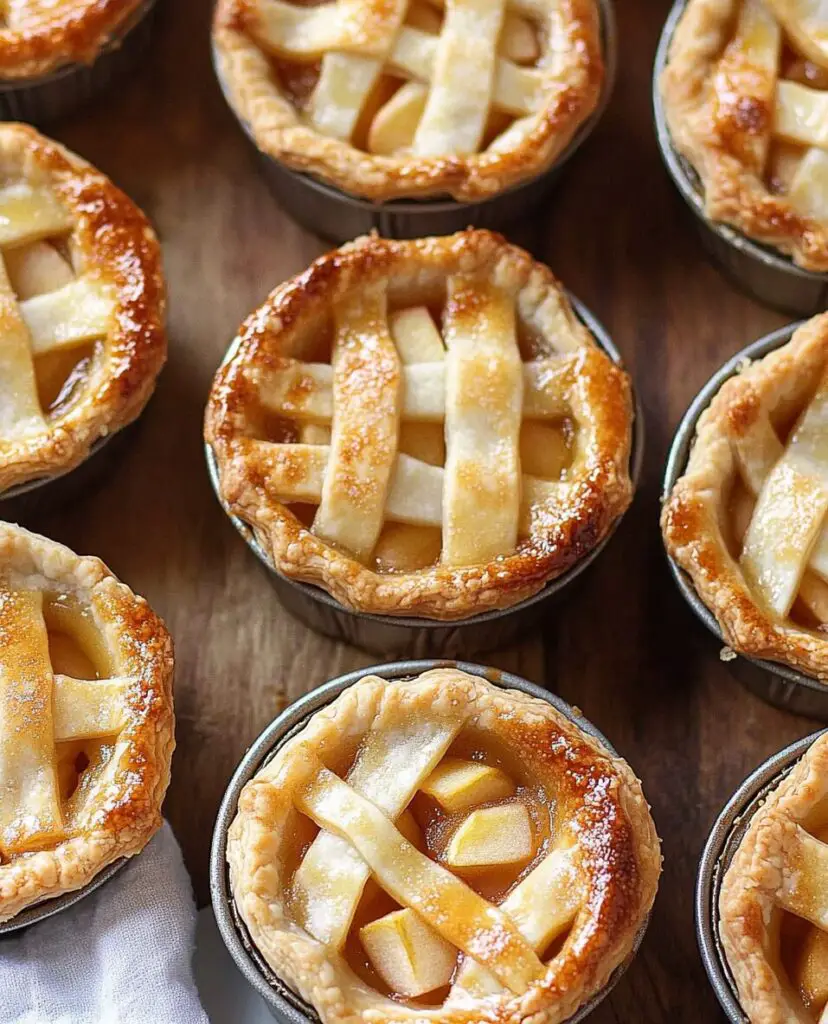 Easy Mini Apple Pies In Muffin Tins