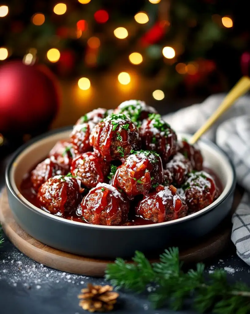 Christmas Meatballs Recipe