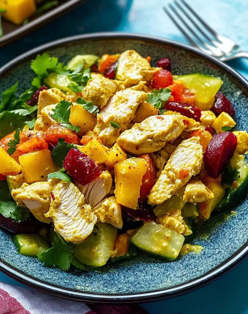 Fruity Curry Chicken Salad