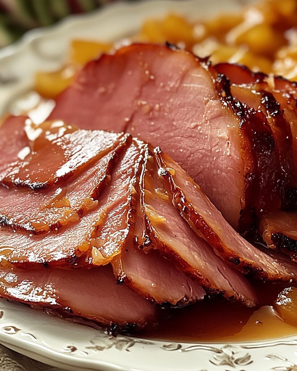 Apple Cider-Glazed Ham