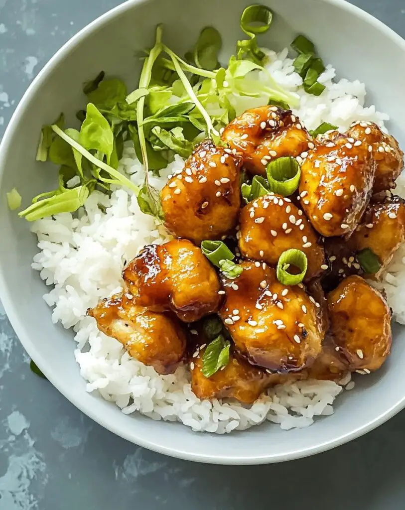 4-Ingredient Orange Chicken