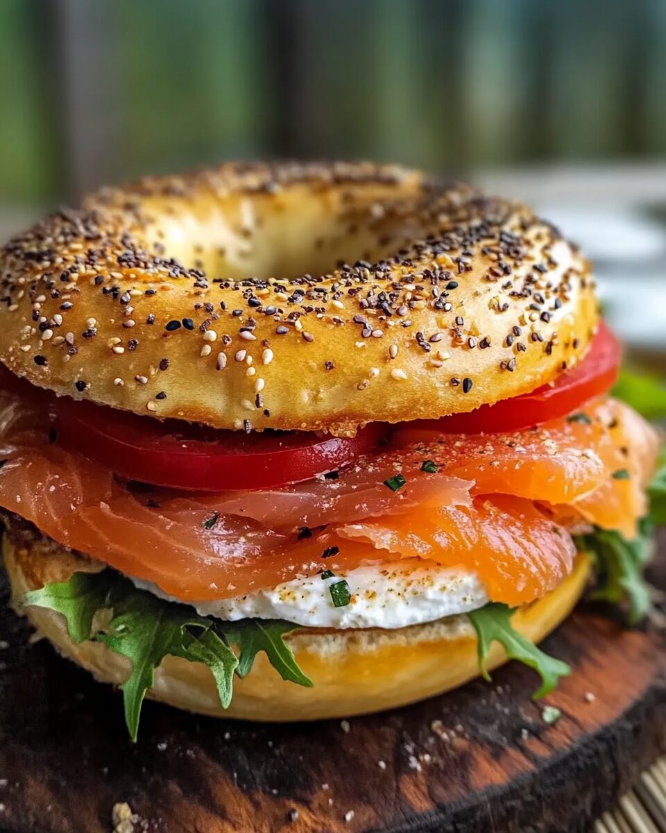Smoked Salmon Bagel