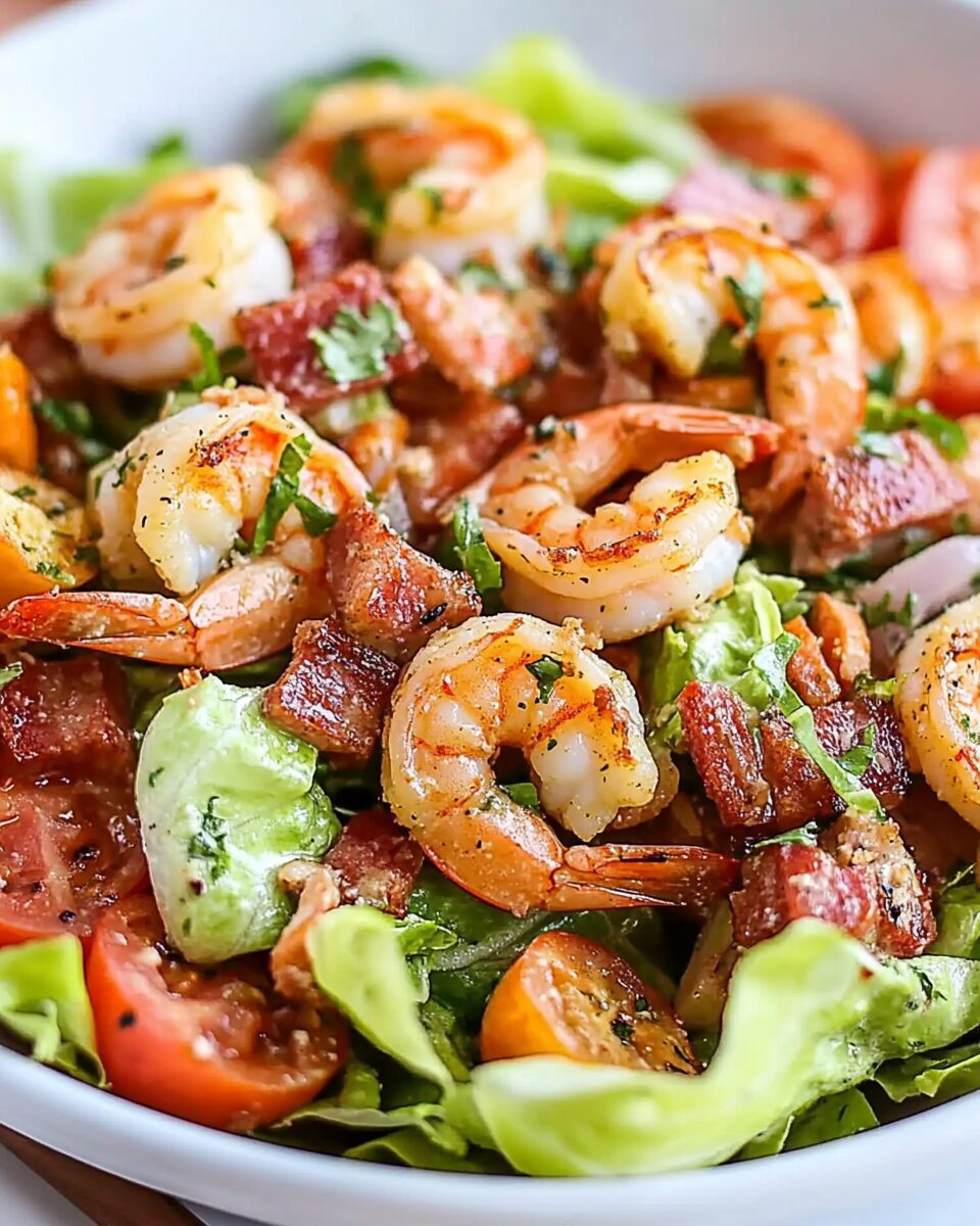 BLT Shrimp Salad