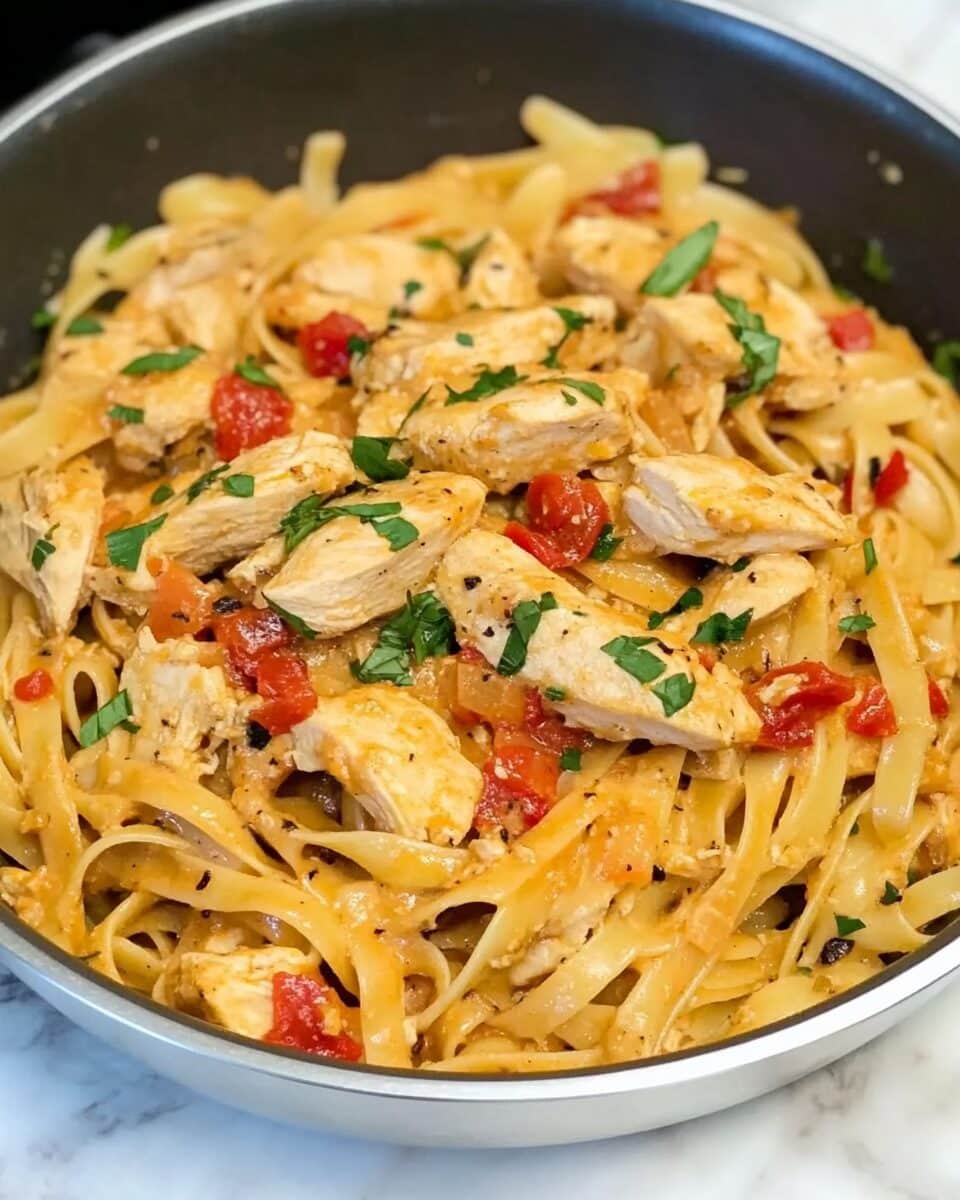 One Pot Cajun Chicken Pasta