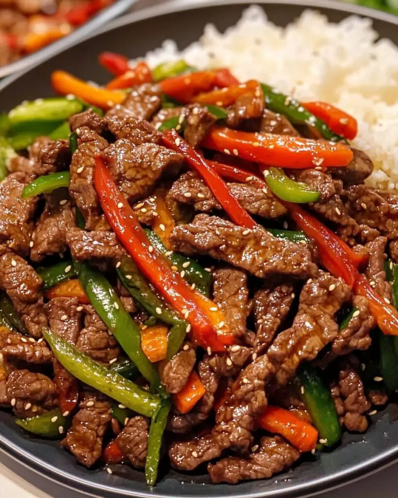 Healthy Mongolian Beef
