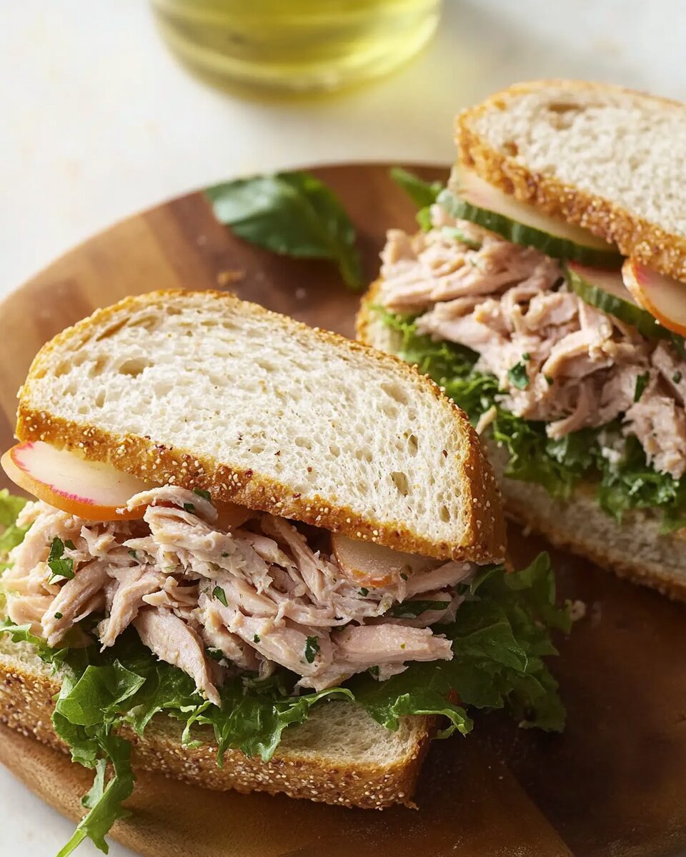 Simple Yet Refined Tuna Sandwich Recipe