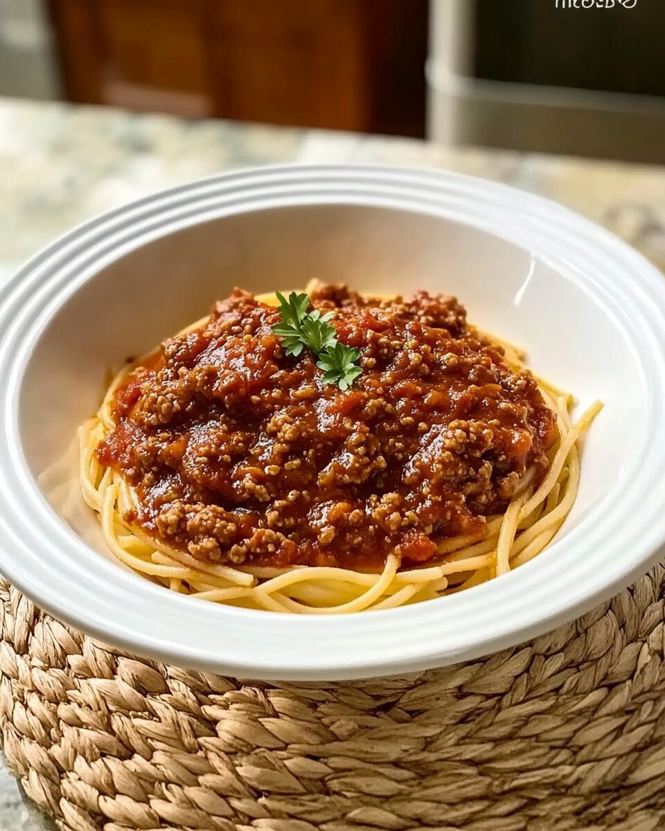 The Best Spaghetti Meat Sauce with Ground Beef