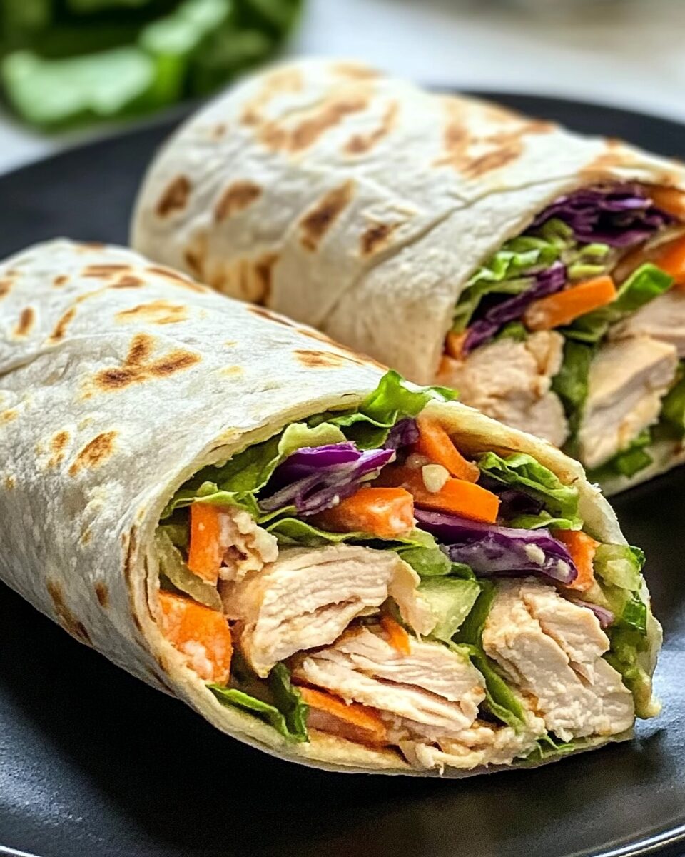 Easy & Delicious Rotisserie Chicken Wraps Recipe