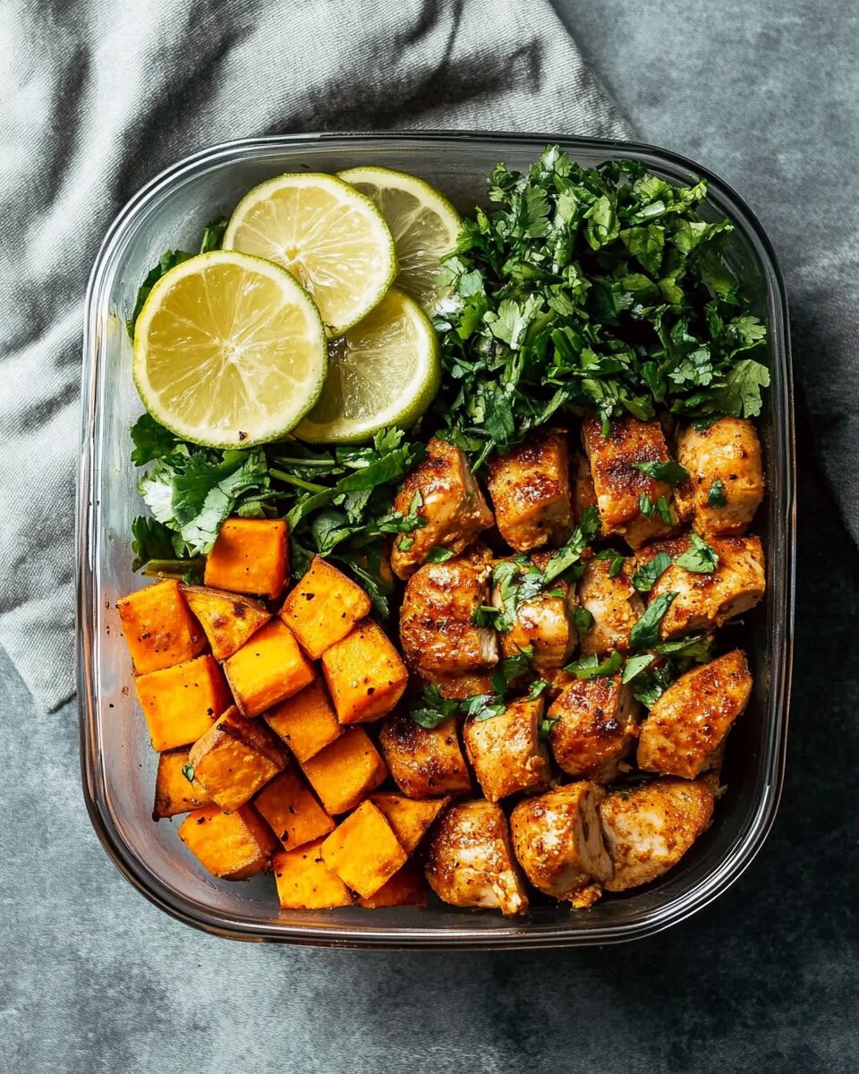 Spicy Chicken and Sweet Potato Meal Prep Magic