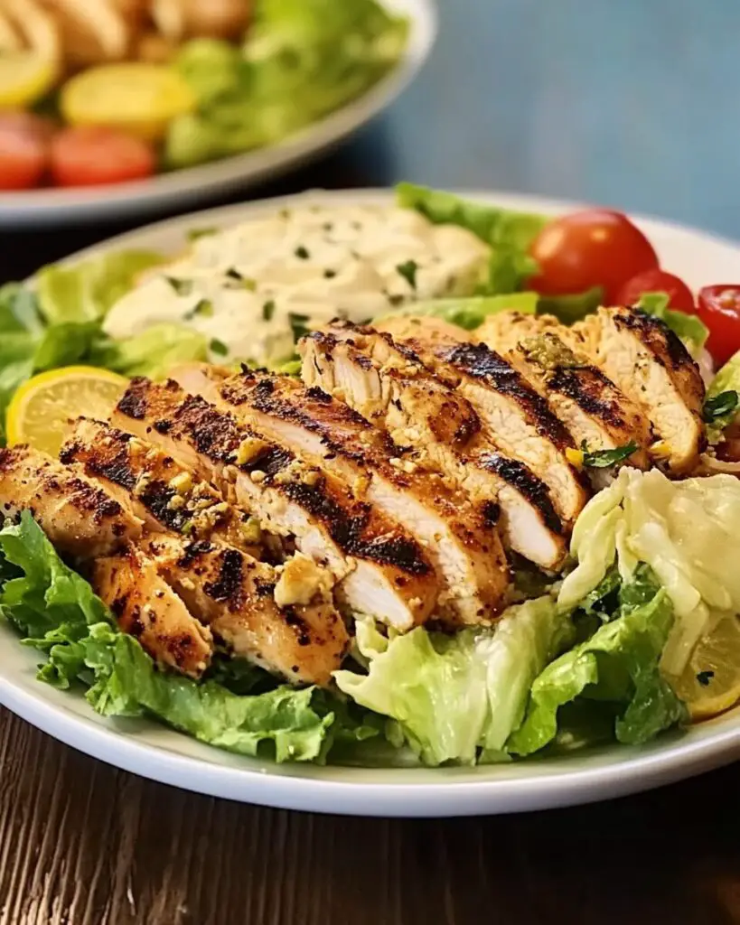 Grilled Chicken Caesar Salad