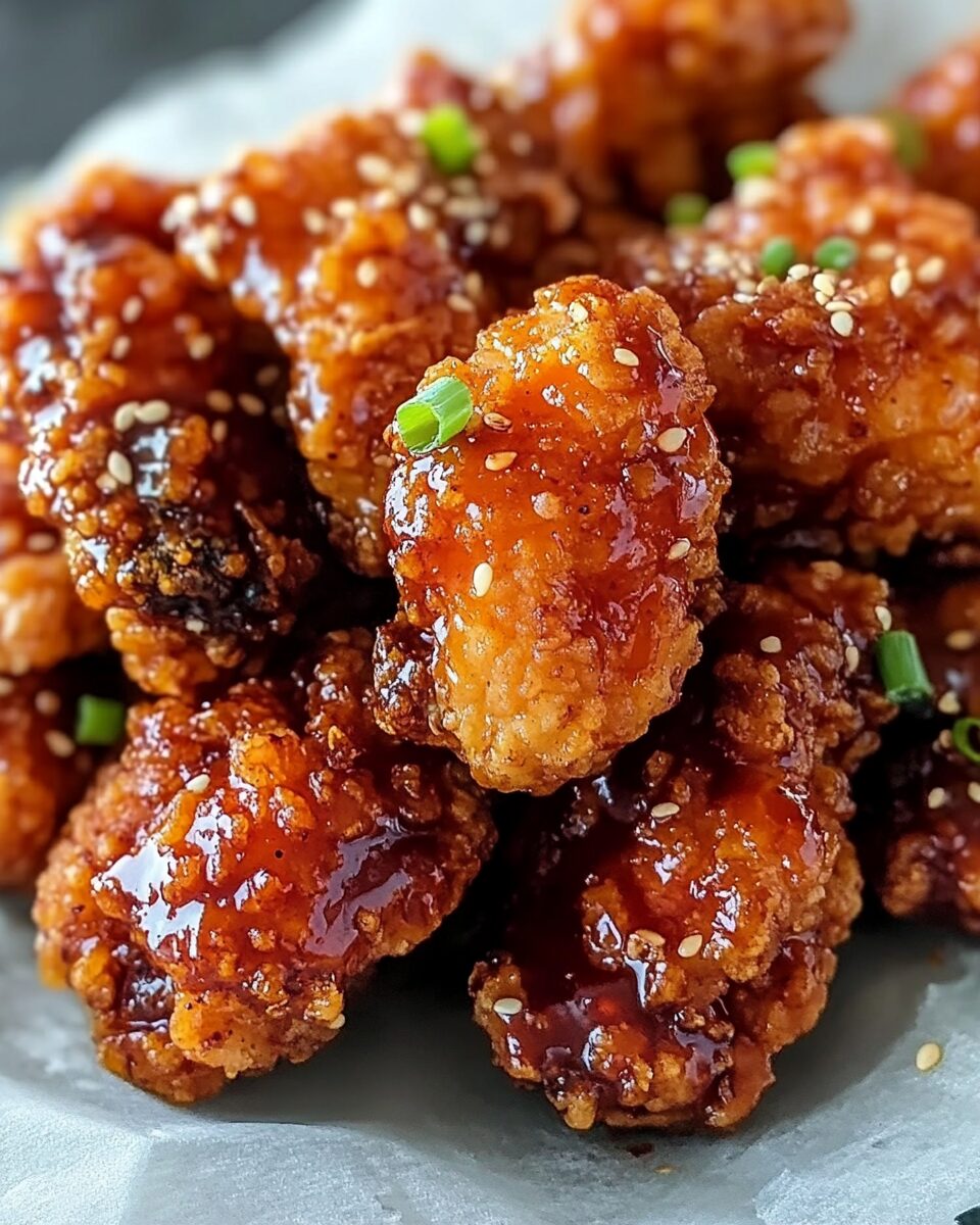 Sweet & Spicy Korean Fried Chicken