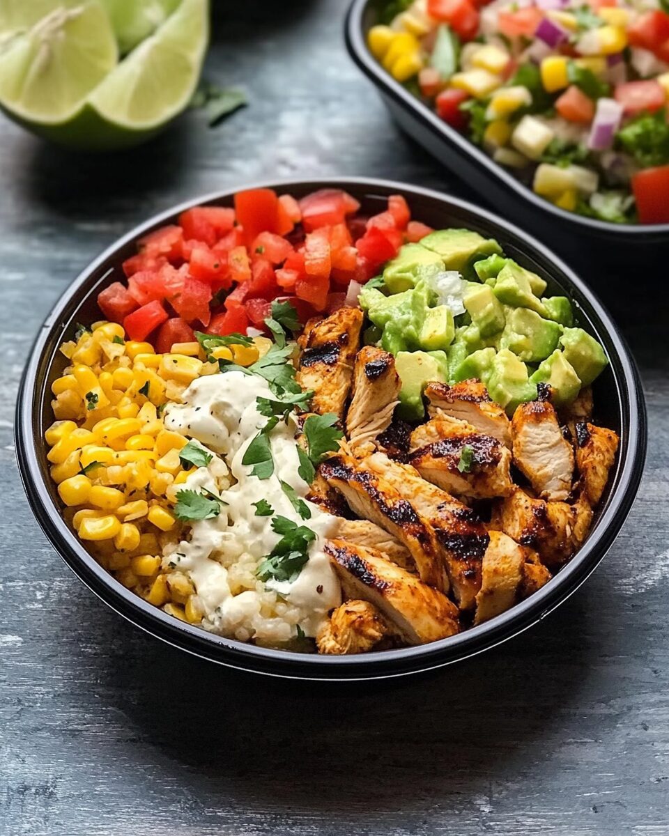 Chicken Burrito Bowls