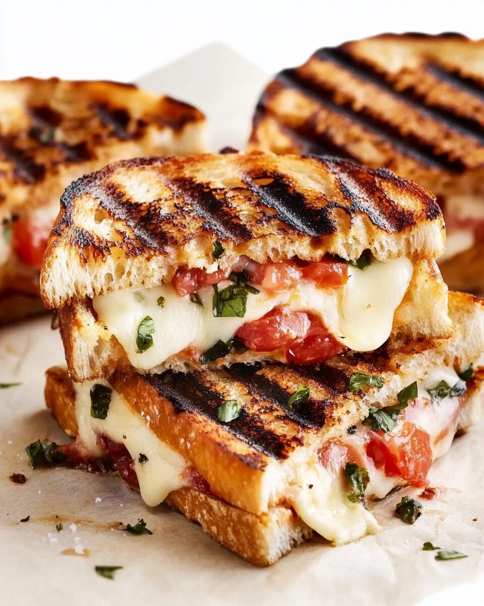 Bruschetta Grilled Cheese Sandwiches