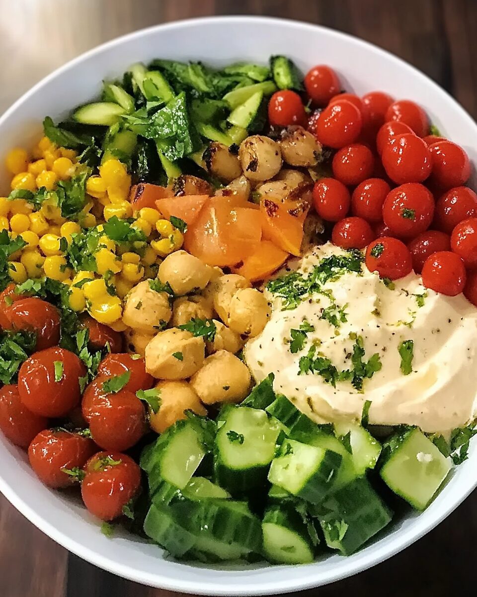 Mediterranean Mezze Bowl