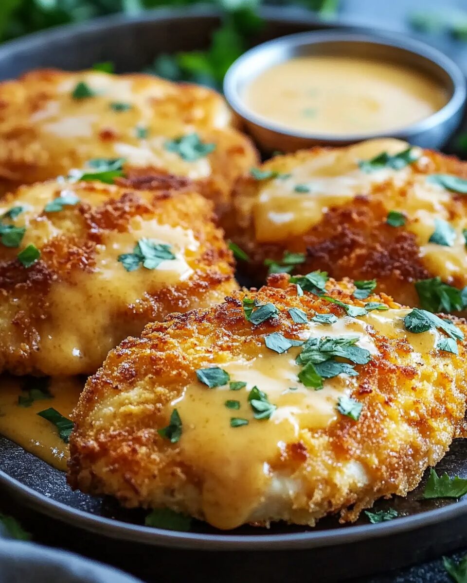 Crispy Cheddar Chicken