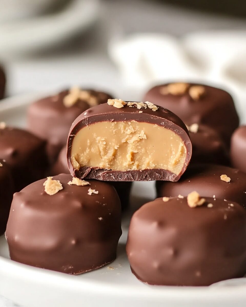 Homemade Chocolate Peanut Butter Eggs