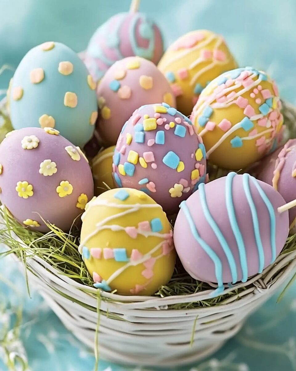 Easter Egg Cake Pops