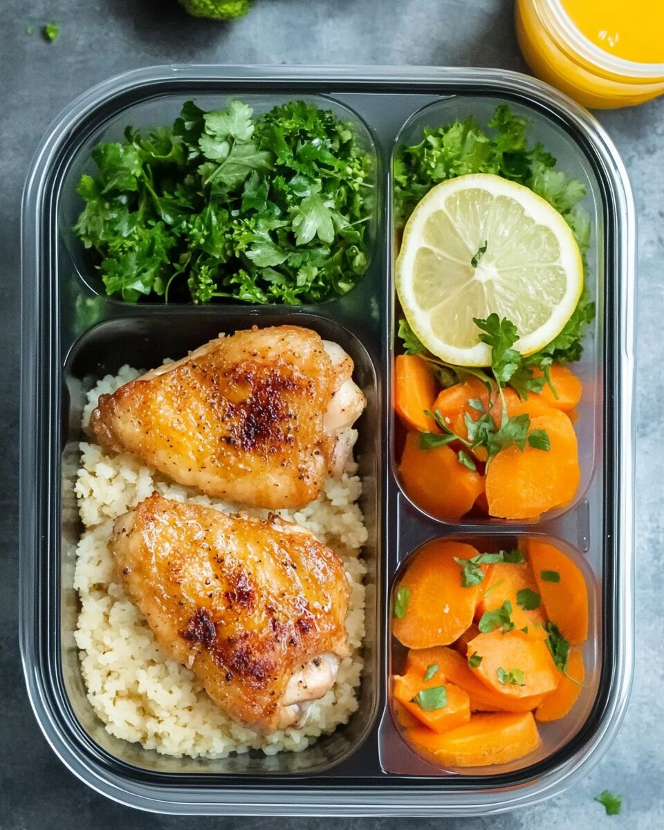 Chicken Thigh Meal Prep