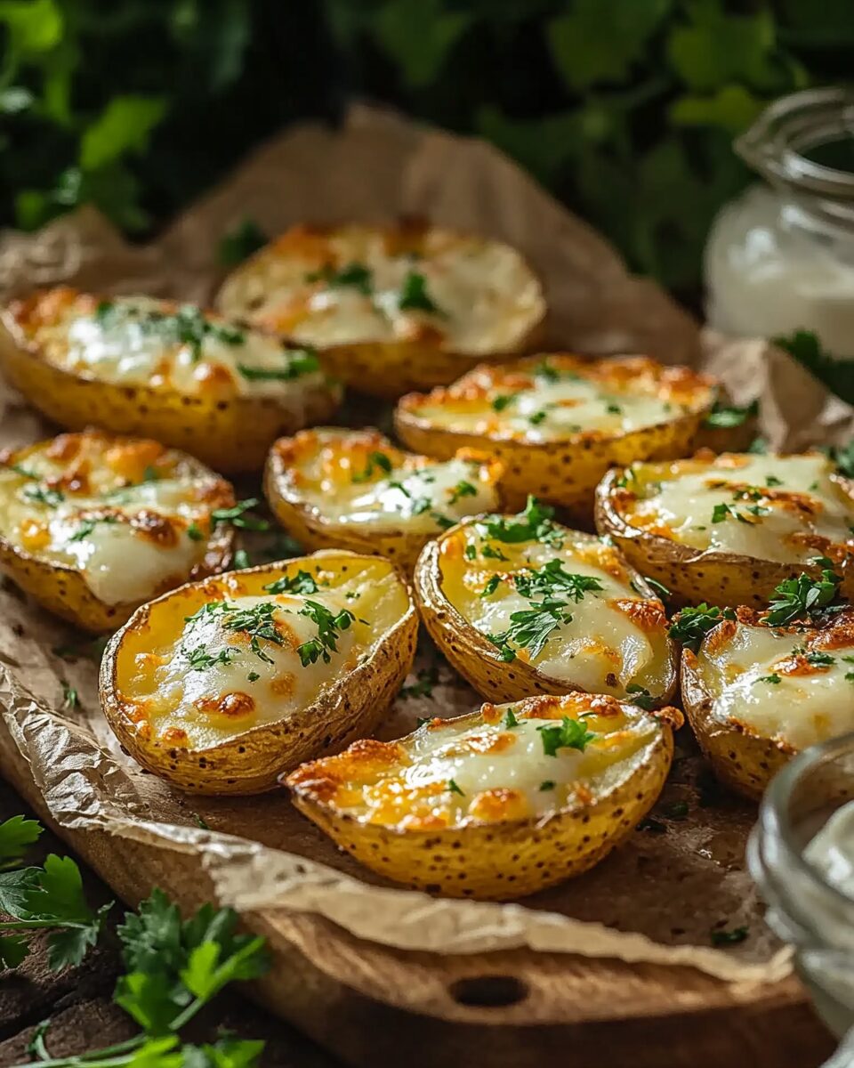 Irish Cheesy Ranch Oven Roasted Potatoes