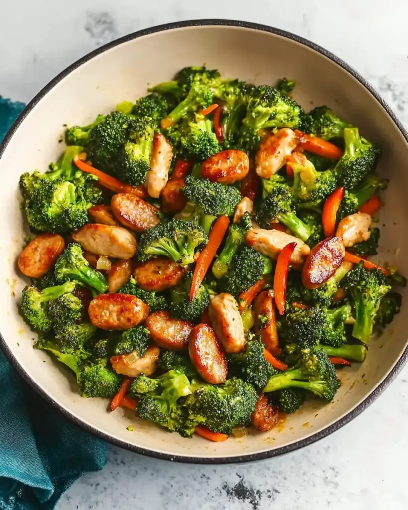 Chicken Sausage Broccoli Stir-Fry Recipe