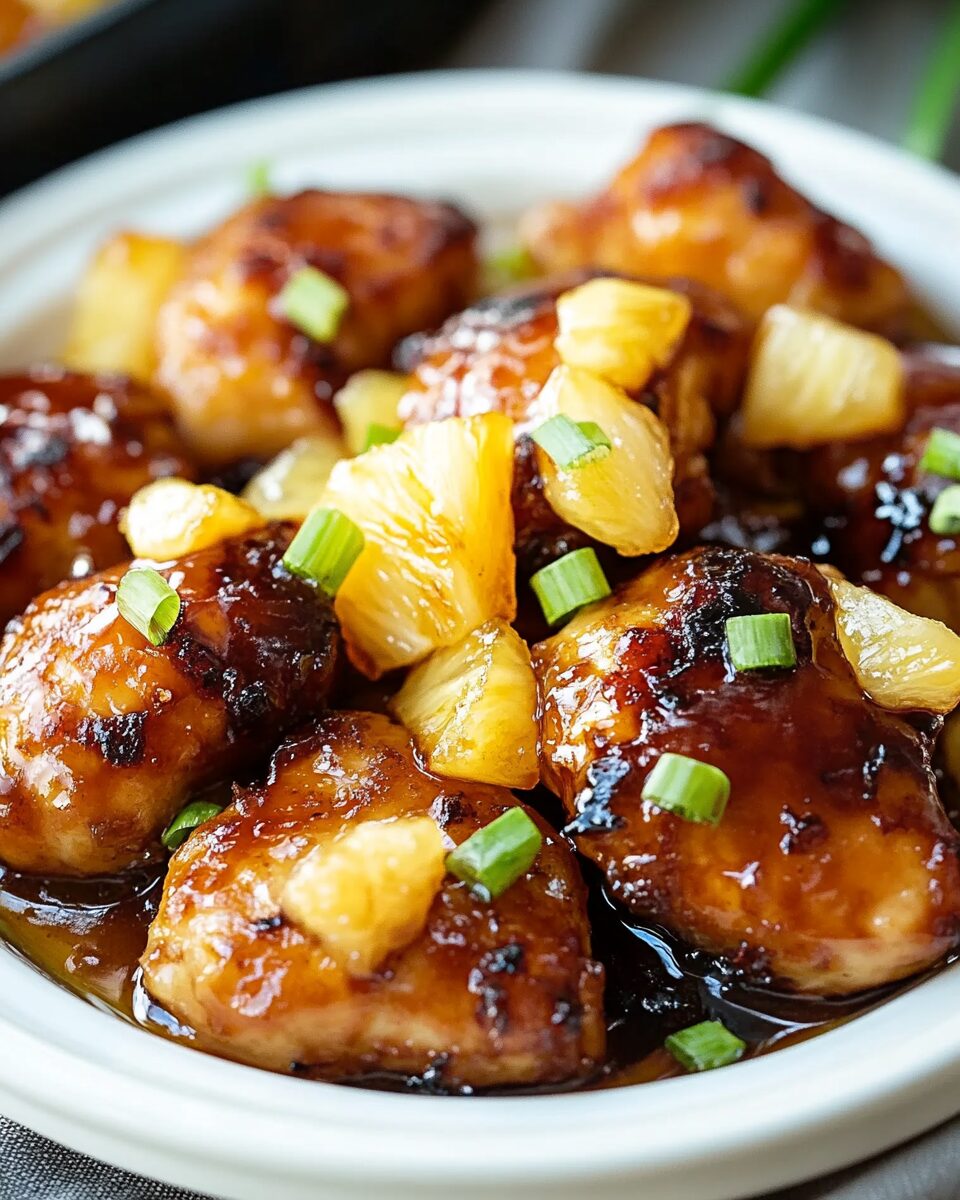 Brown Sugar Pineapple Chicken