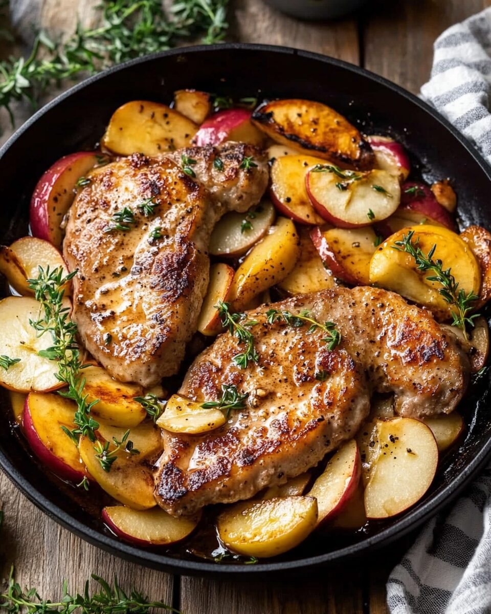 Pork Chops with Apples
