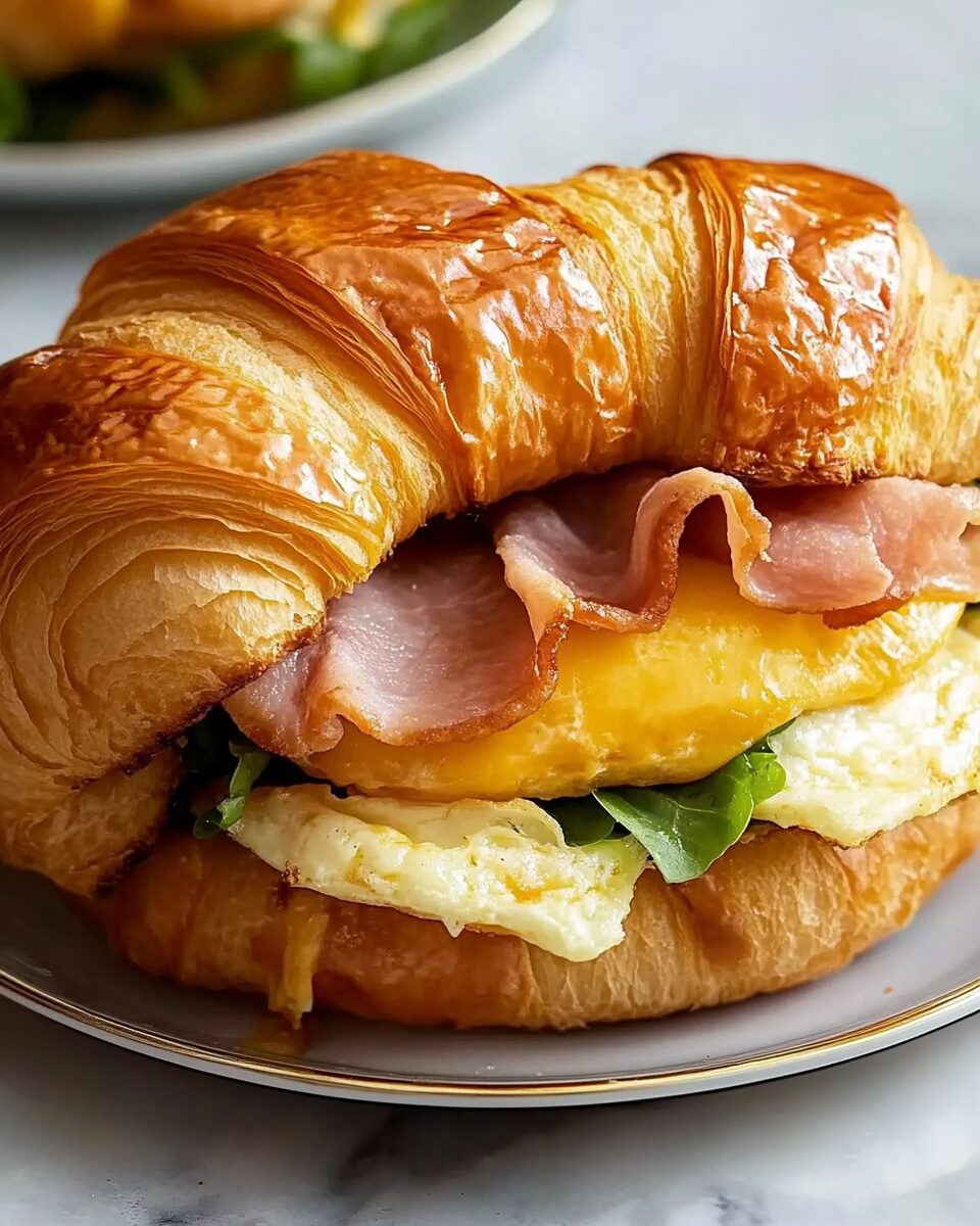 Croissant Breakfast Sandwich