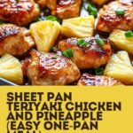Sheet Pan Teriyaki Chicken and Pineapple
