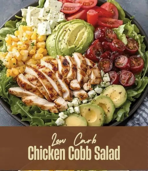 Low Carb Chicken Cobb Salad
