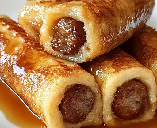 Sausage French Toast Roll-Ups
