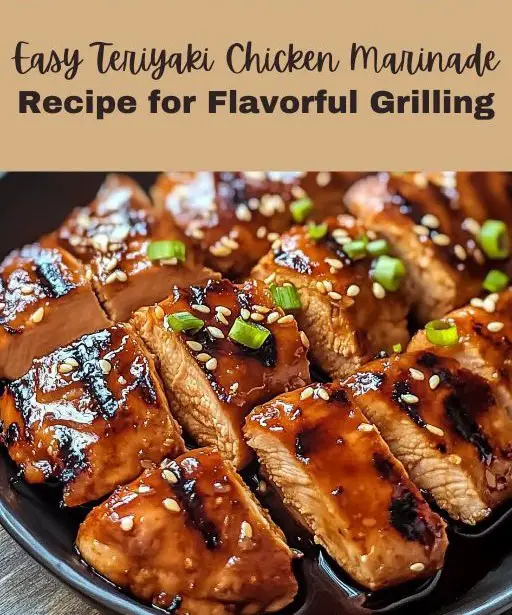 Teriyaki Chicken Marinade