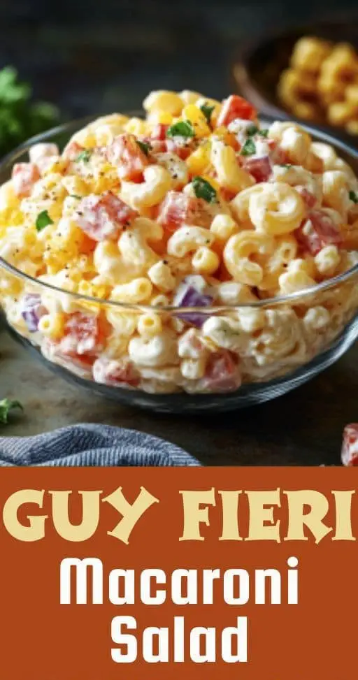 Guy Fieri Macaroni Salad