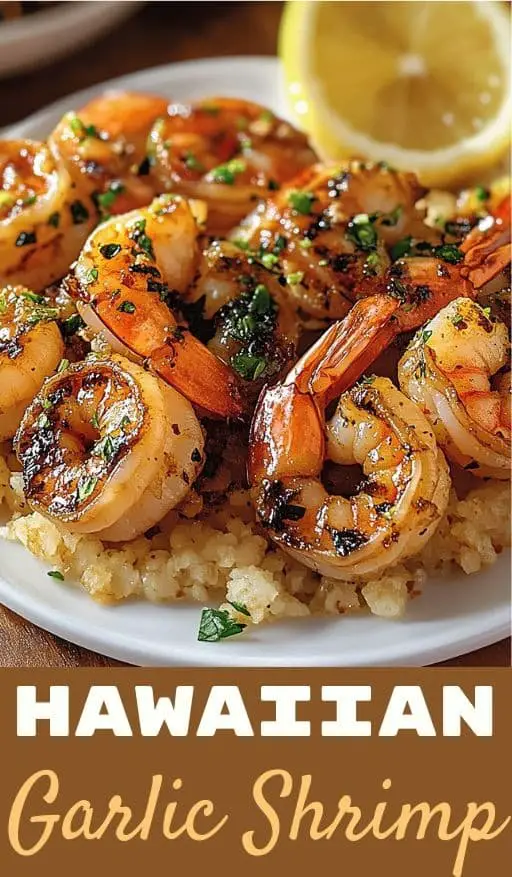 Hawaiian Garlic Shrimp