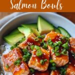 Honey Sriracha Salmon Bowls