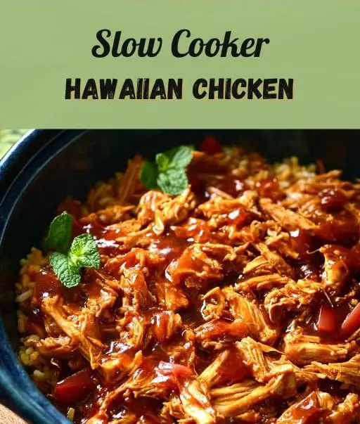 Slow Cooker Hawaiian Chicken