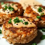 Asian-Style Tuna Cakes with Spicy Mayo